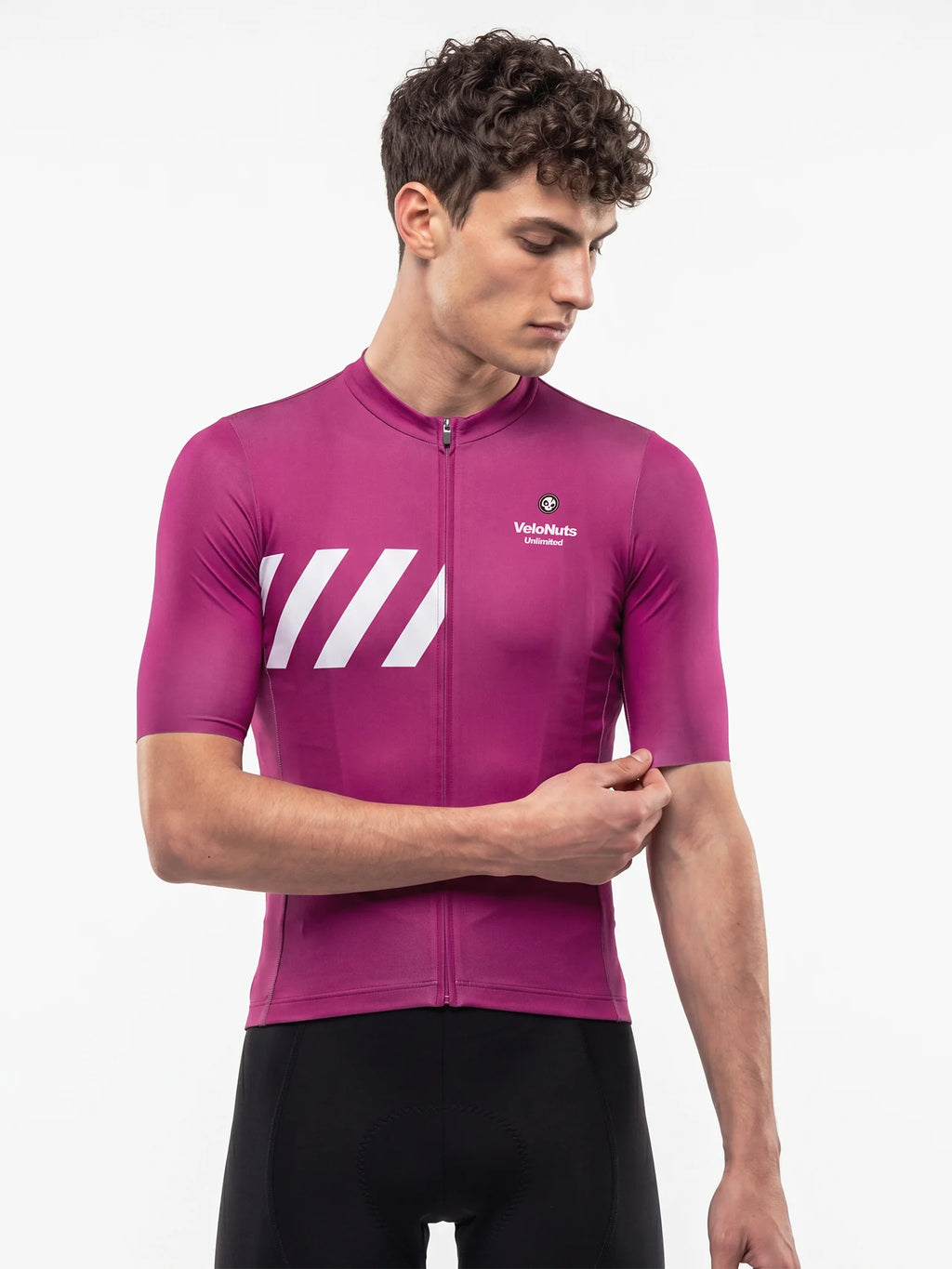 Men's Cycling Jersey-Velvet Orchid