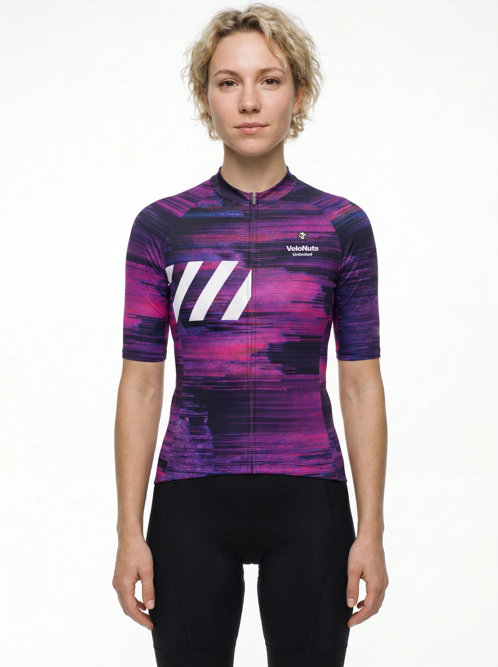 Women's Cycling Jersey-Cyber Pulse