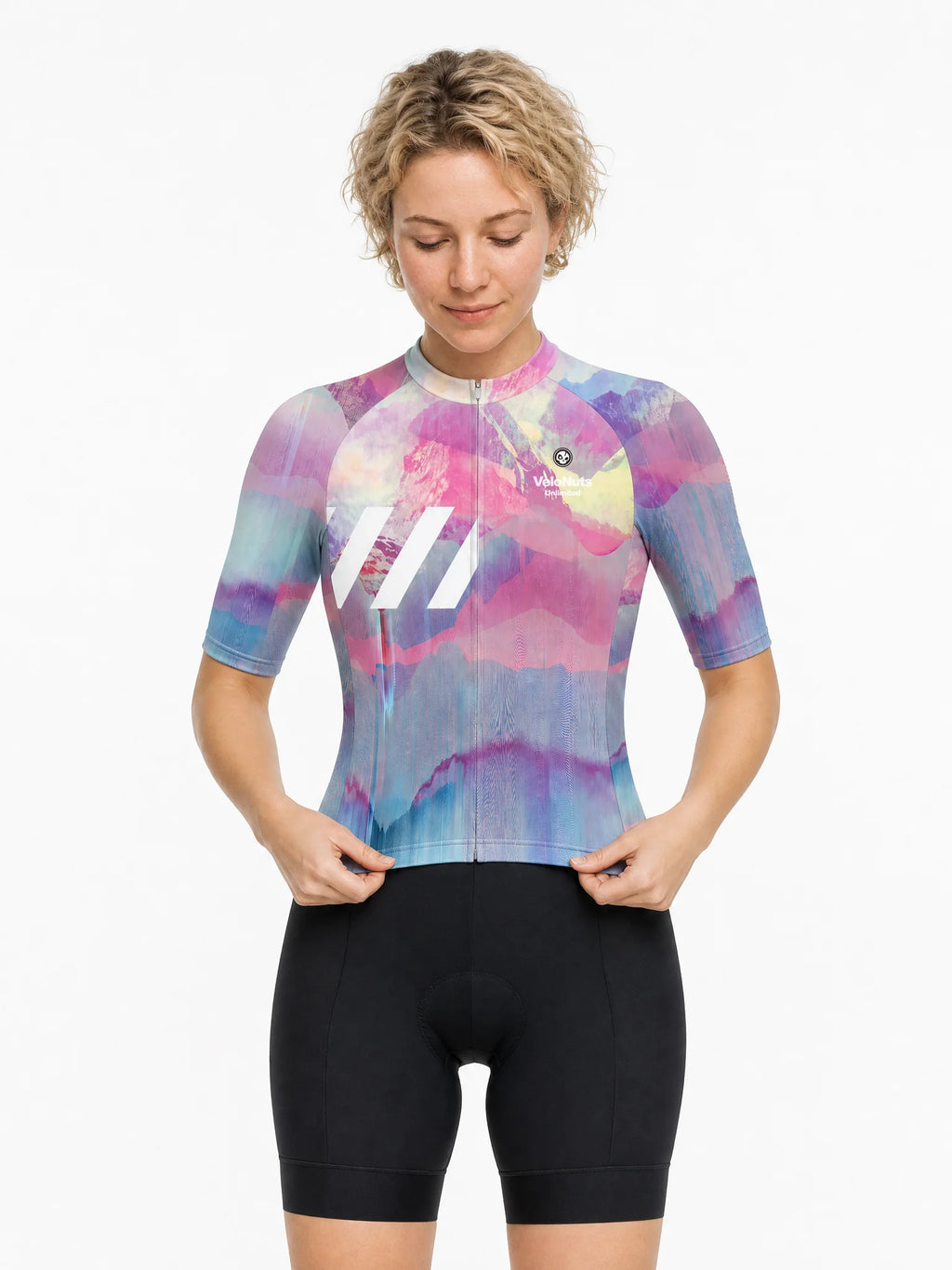 Women's Cycling Jersey-Dreamscape Peaks