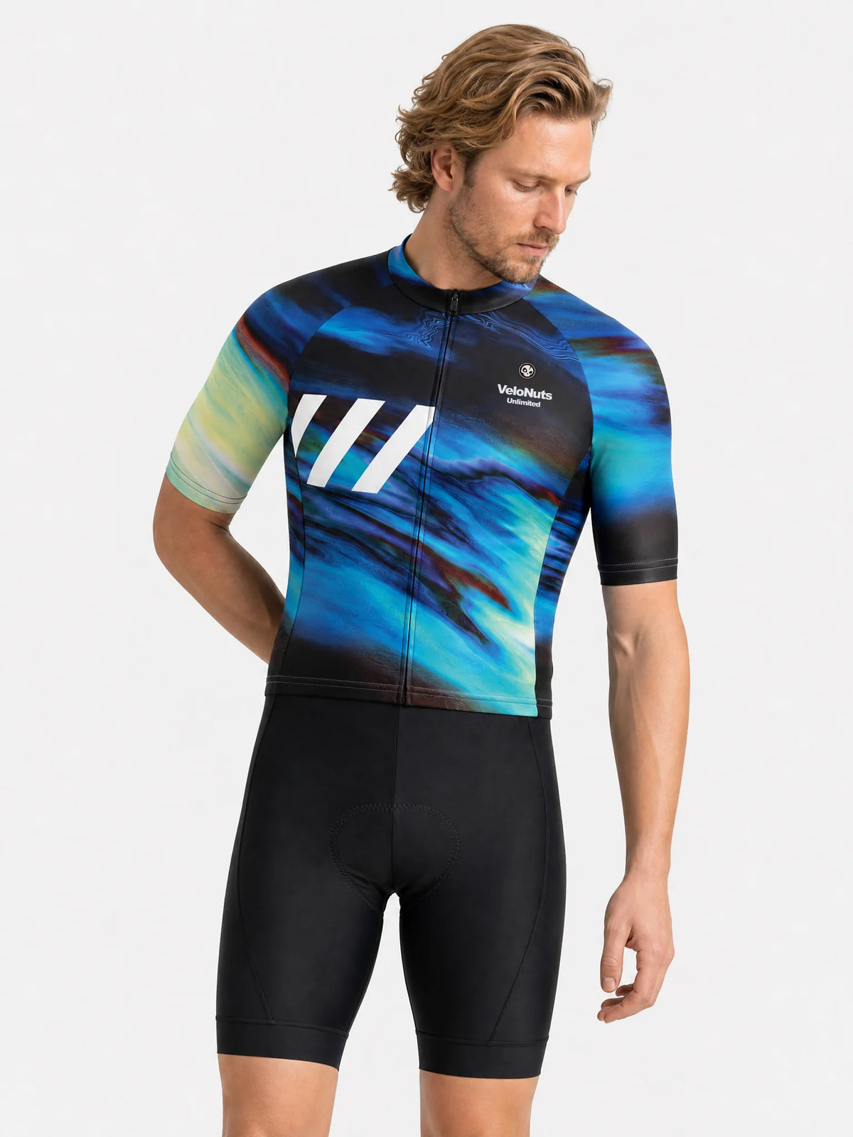Men's Cycling Jersey-Oceanic Flow