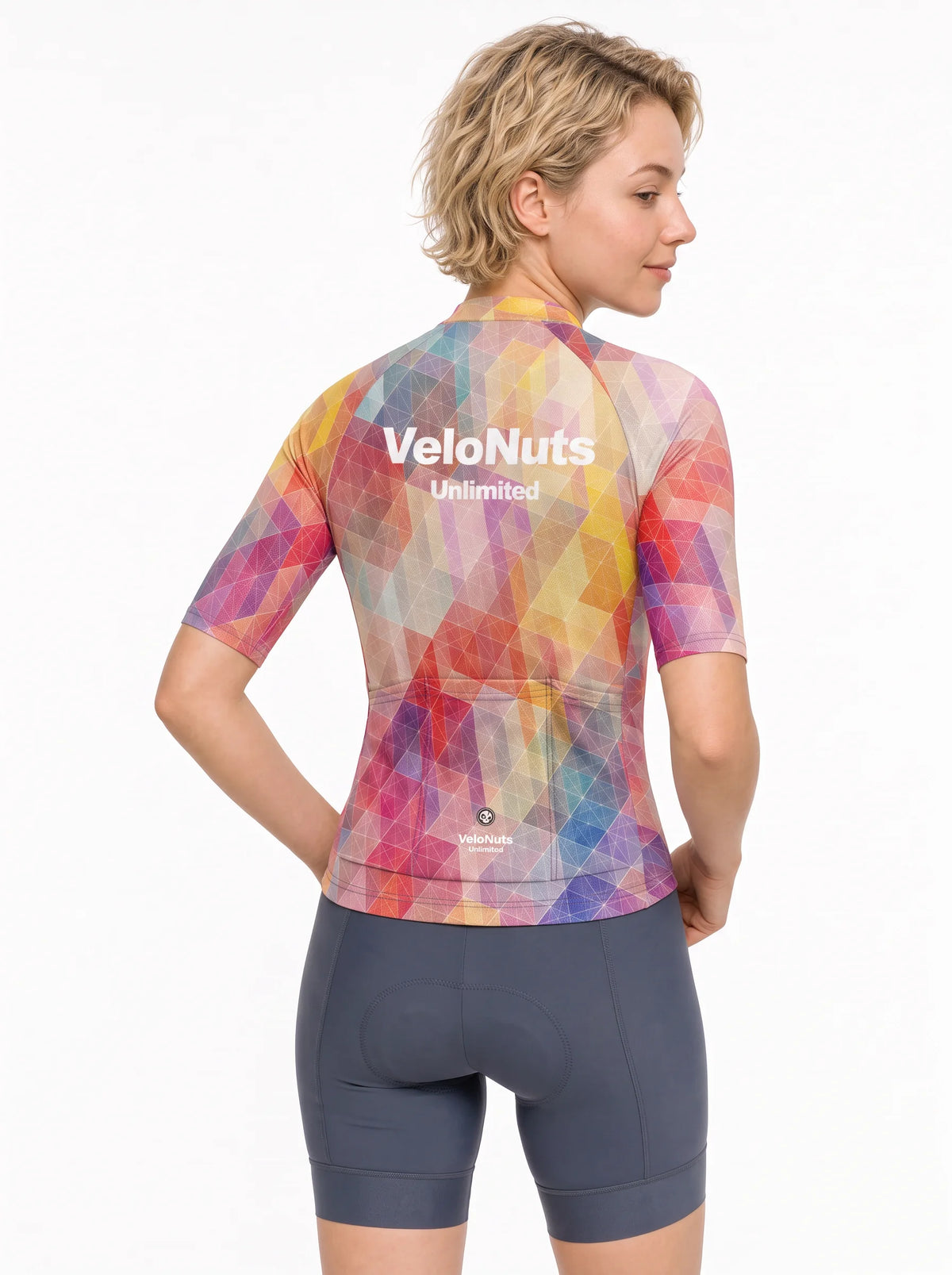 Women's Cycling Jersey-Pastel Prism