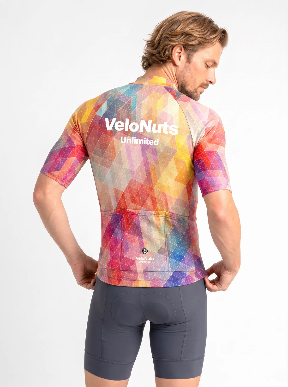 Men's Cycling Jersey-Pastel Prism
