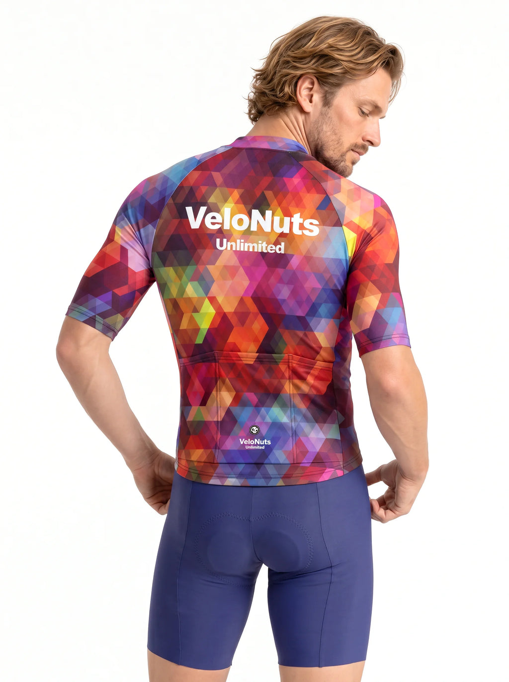 Men's Cycling Jersey-Kaleido Tiles