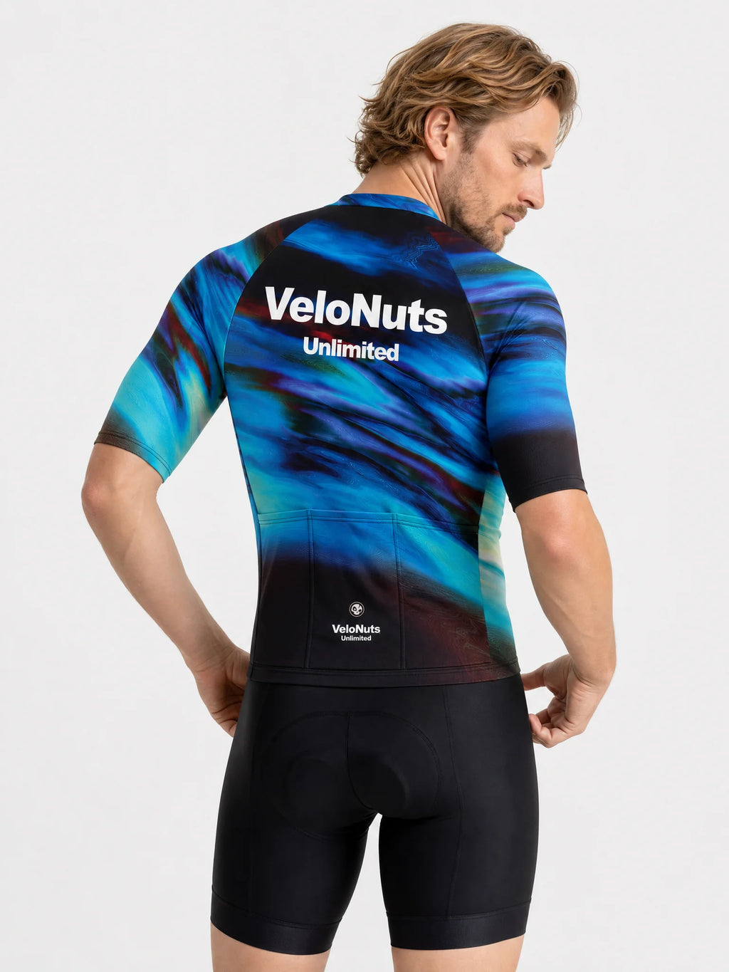 Men's Cycling Jersey-Oceanic Flow