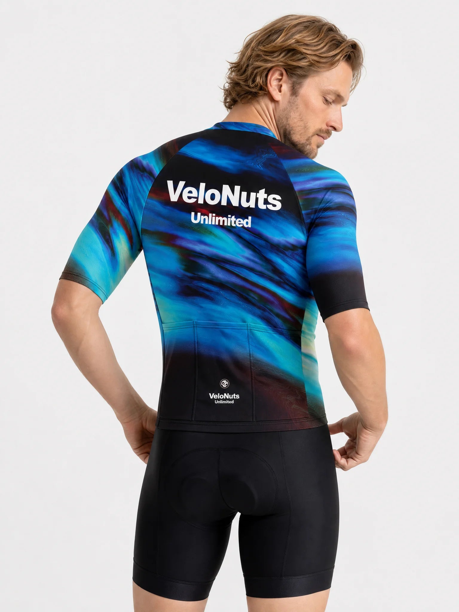 Men's Cycling Jersey-Oceanic Flow