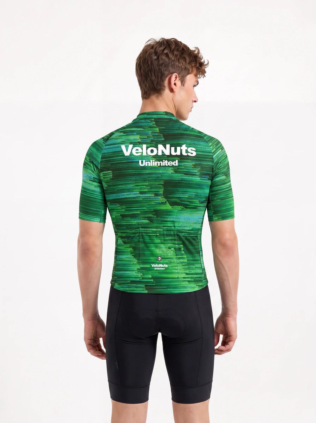Men's Cycling Jersey-Emerald Dataflow