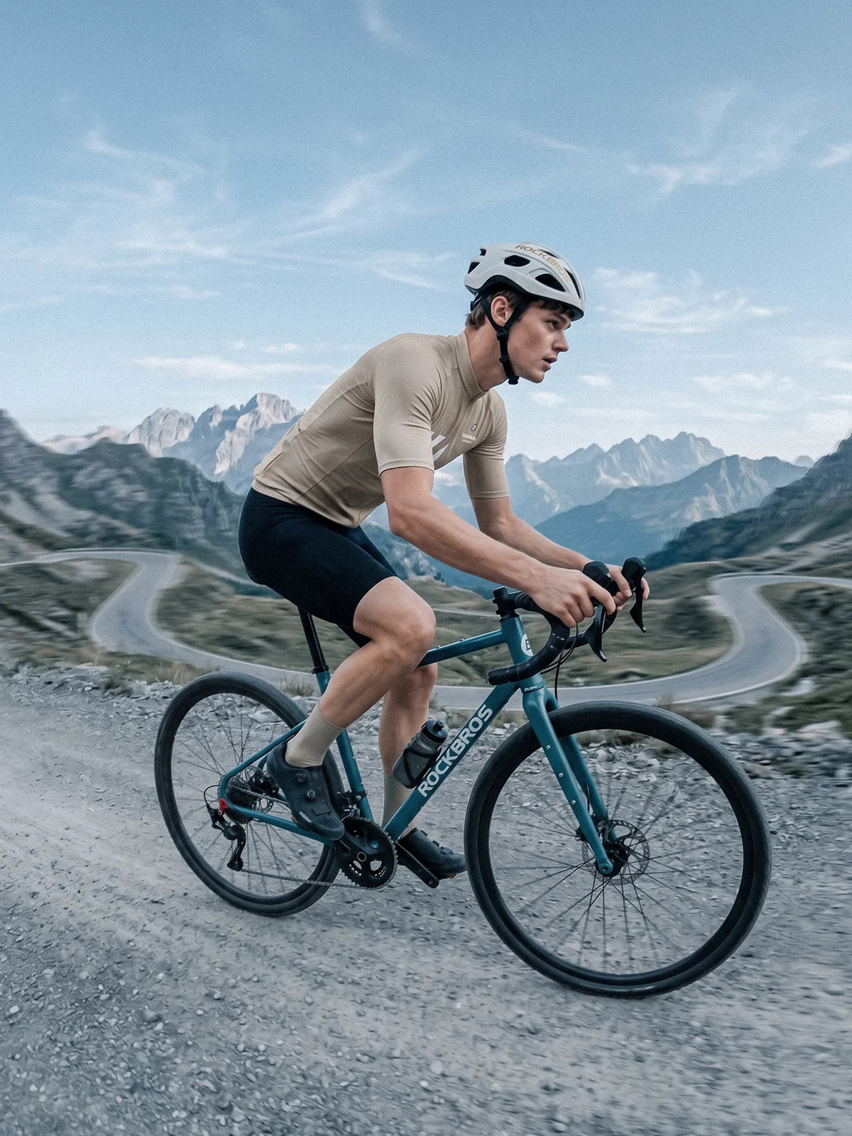 Men's Cycling Jersey-Dune Whisper