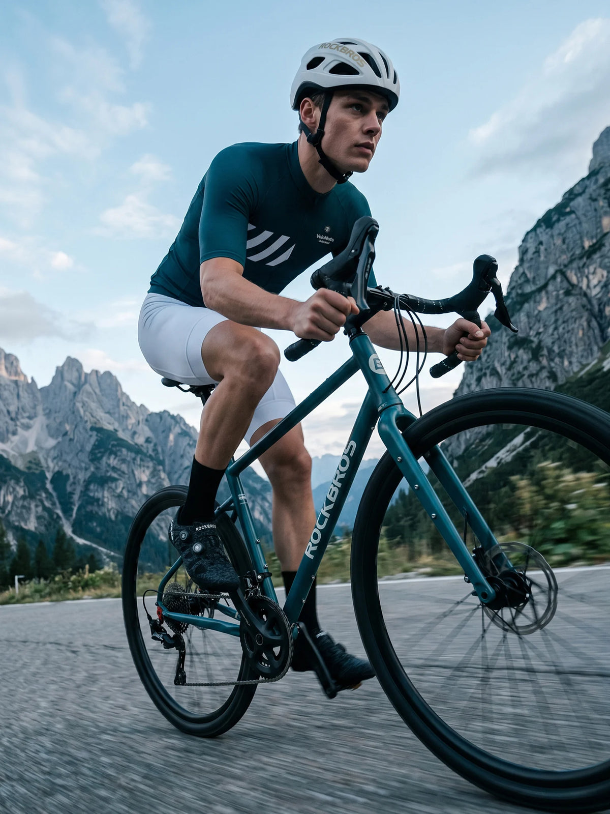 Men's Cycling Jersey-Petrol Tide