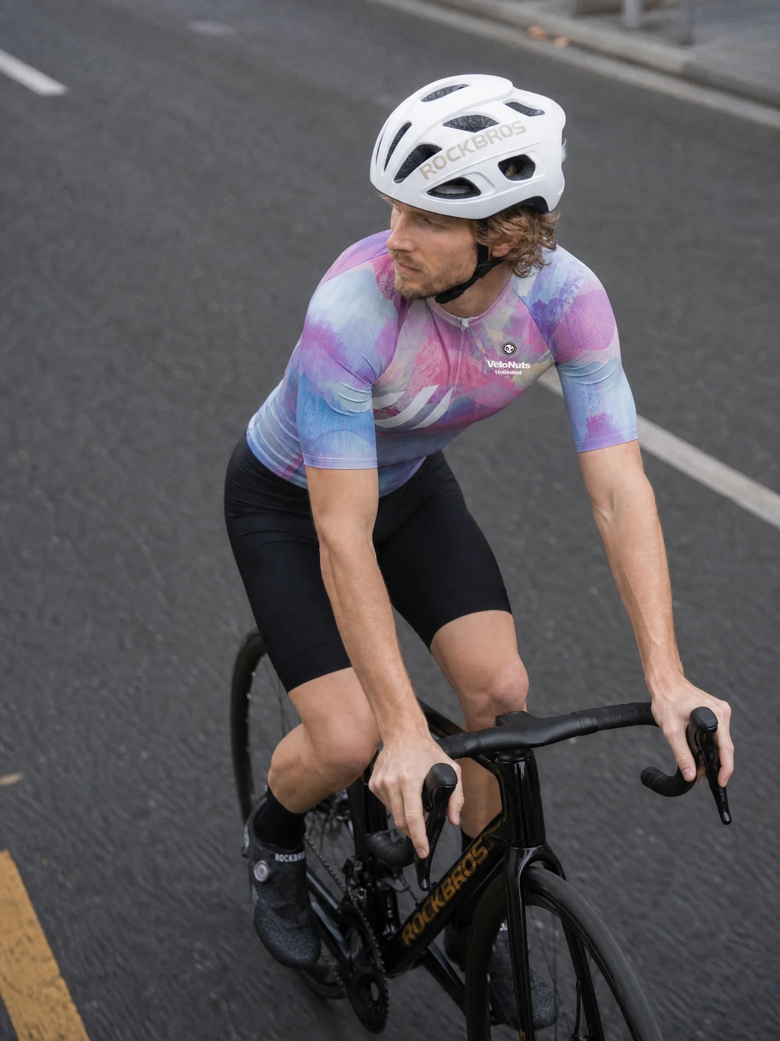 Men's Cycling Jersey-Dreamscape Peaks