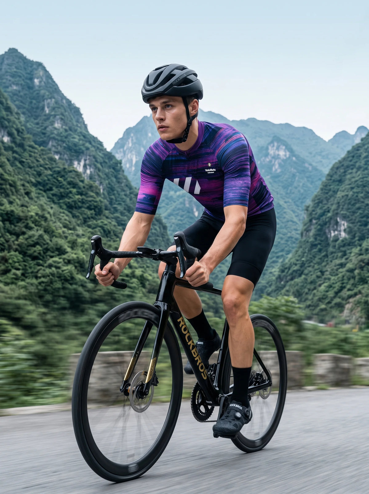 Men's Cycling Jersey-Cyber Pulse