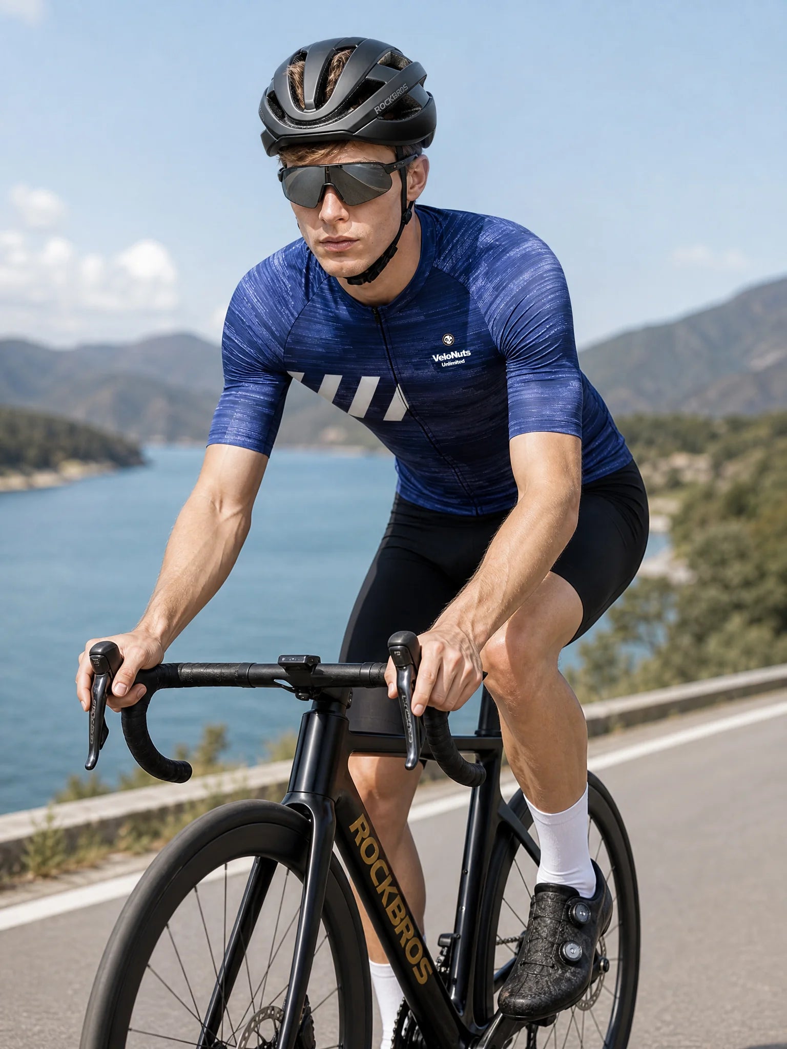 Men's Cycling Jersey-Digital Drift