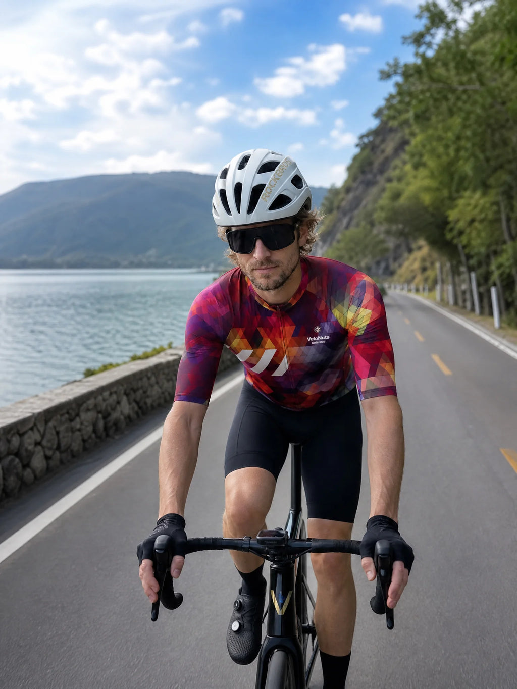 Men's Cycling Jersey-Kaleido Tiles