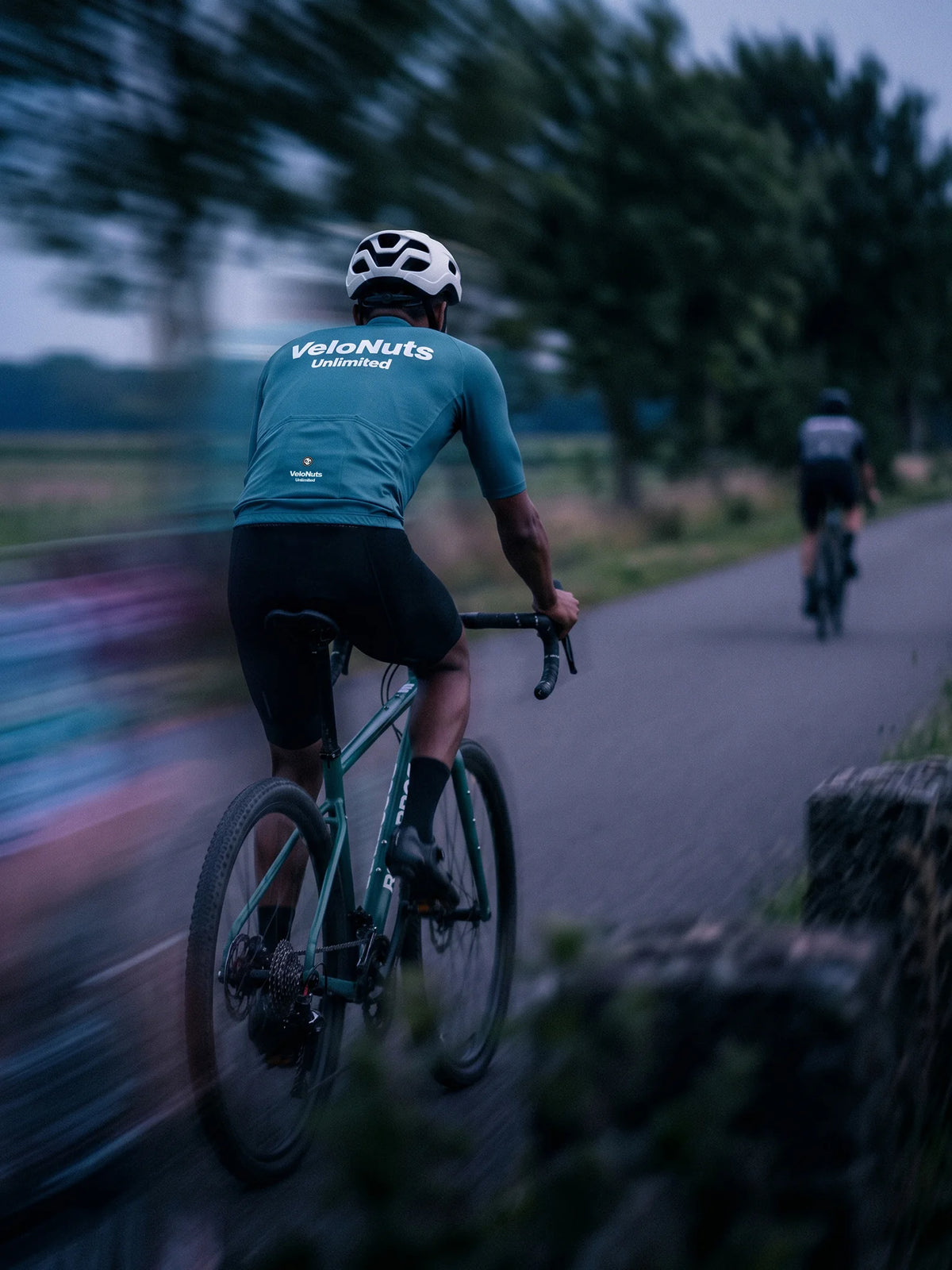 Men's Cycling Jersey-Sea Glass Quiet