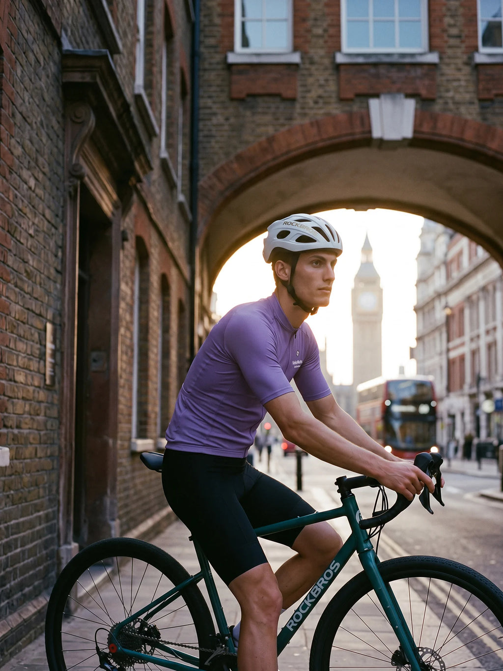 Men's Cycling Jersey-Wisteria Hush