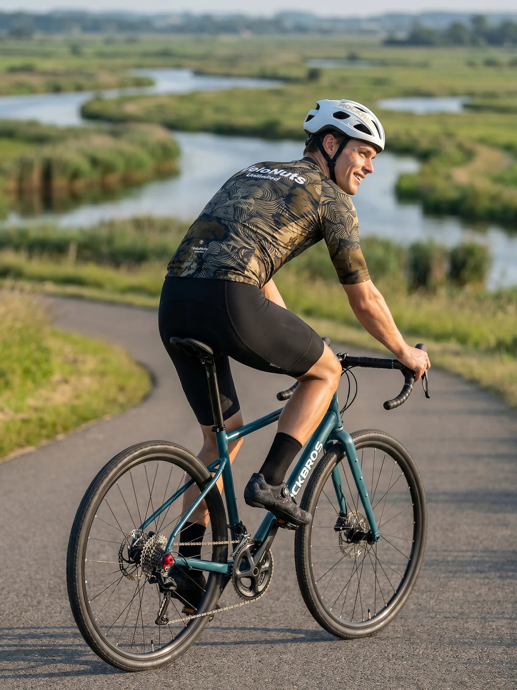 Men's Cycling Jersey-Savage Pattern