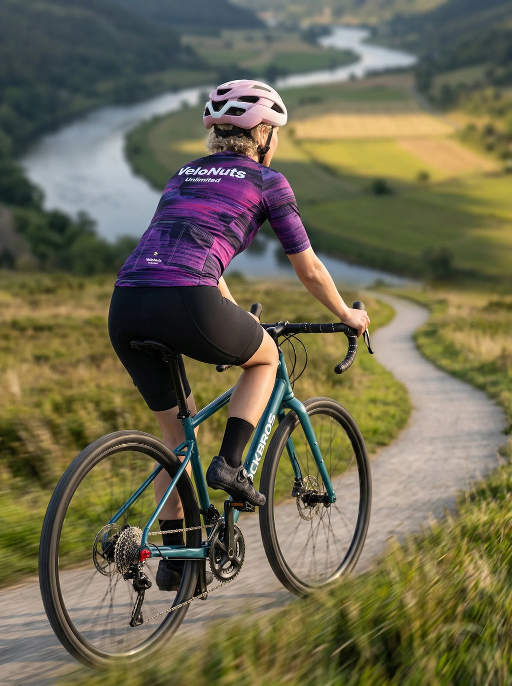 Women's Cycling Jersey-Cyber Pulse