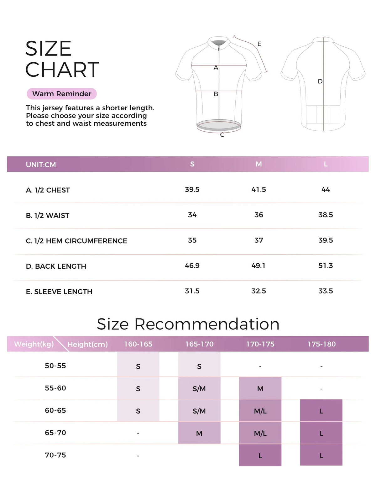 Women’s Short Sleeve Cycling Jersey – Violet Pulse