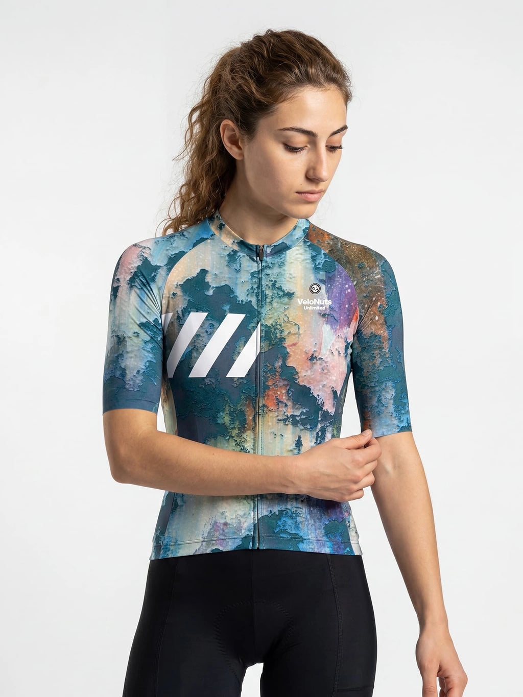 Damen-Radtrikot – Pixel Drift