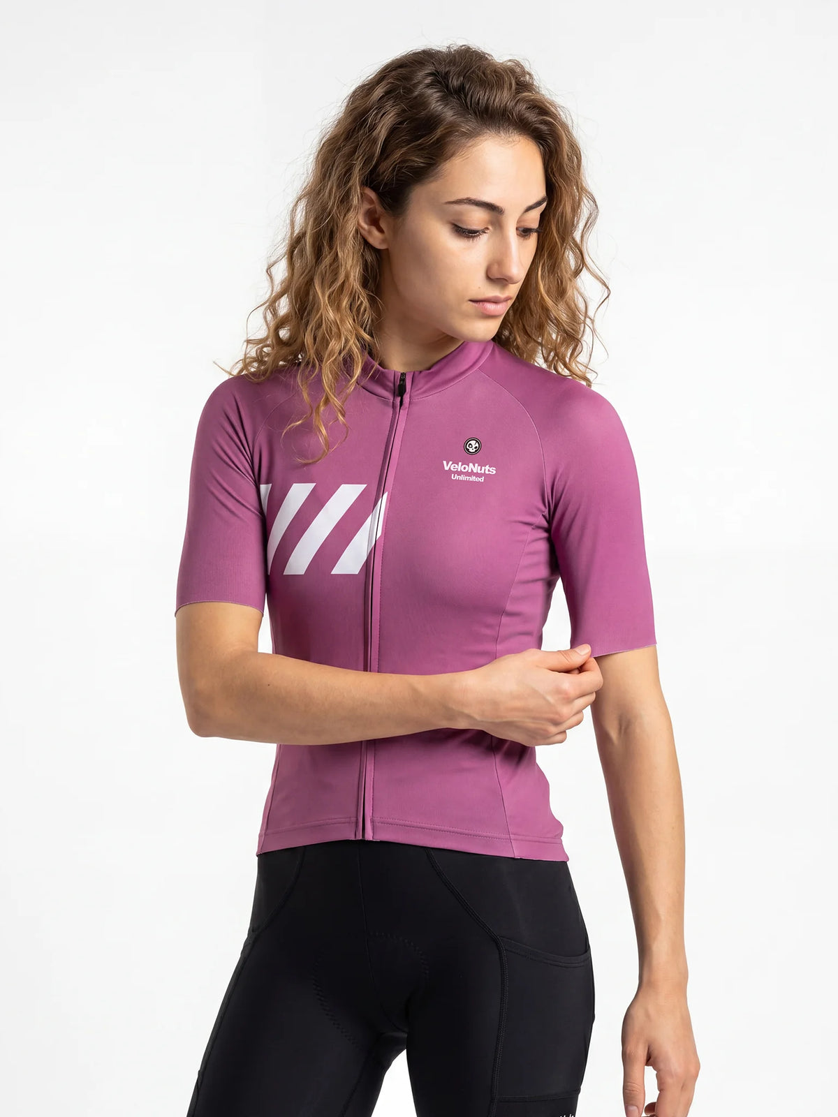 Women's Cycling Jersey-Velvet Orchid