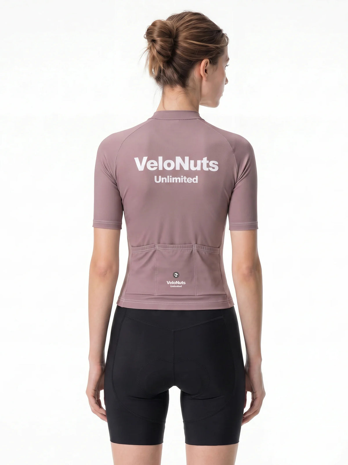 Women's Cycling Jersey-Rose Ash Reverie