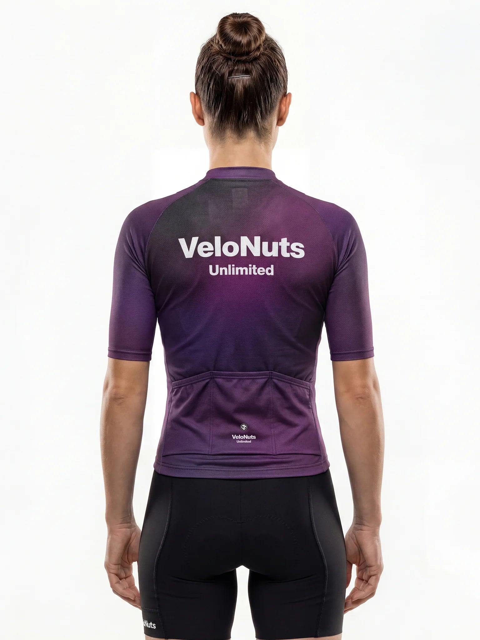 Women's Cycling Jersey-Violet Horizon