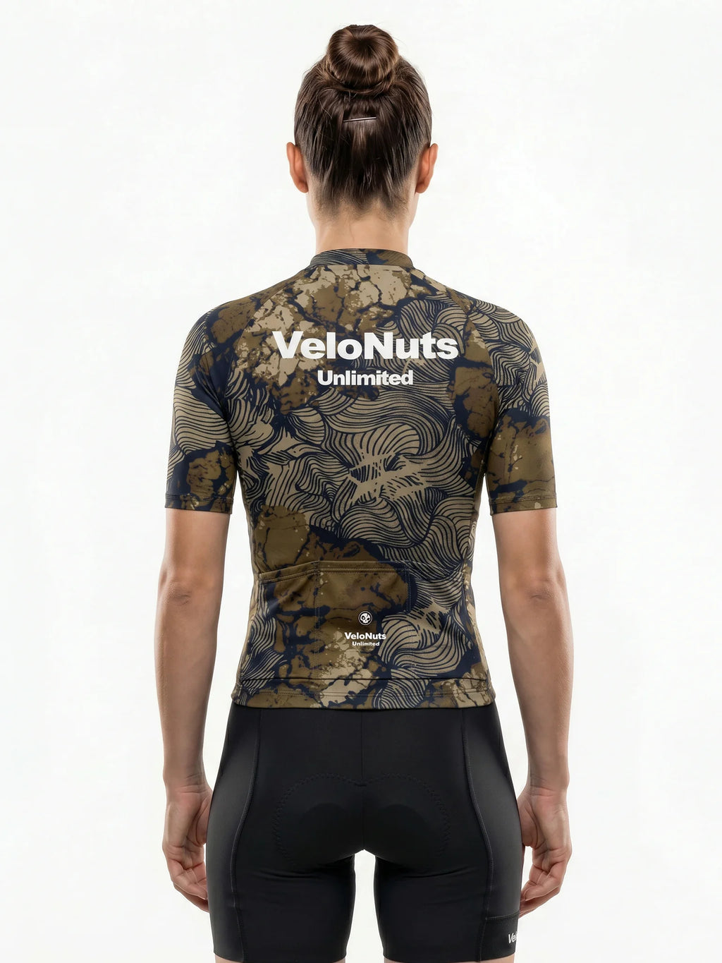 Women's Cycling Jersey-Savage Pattern