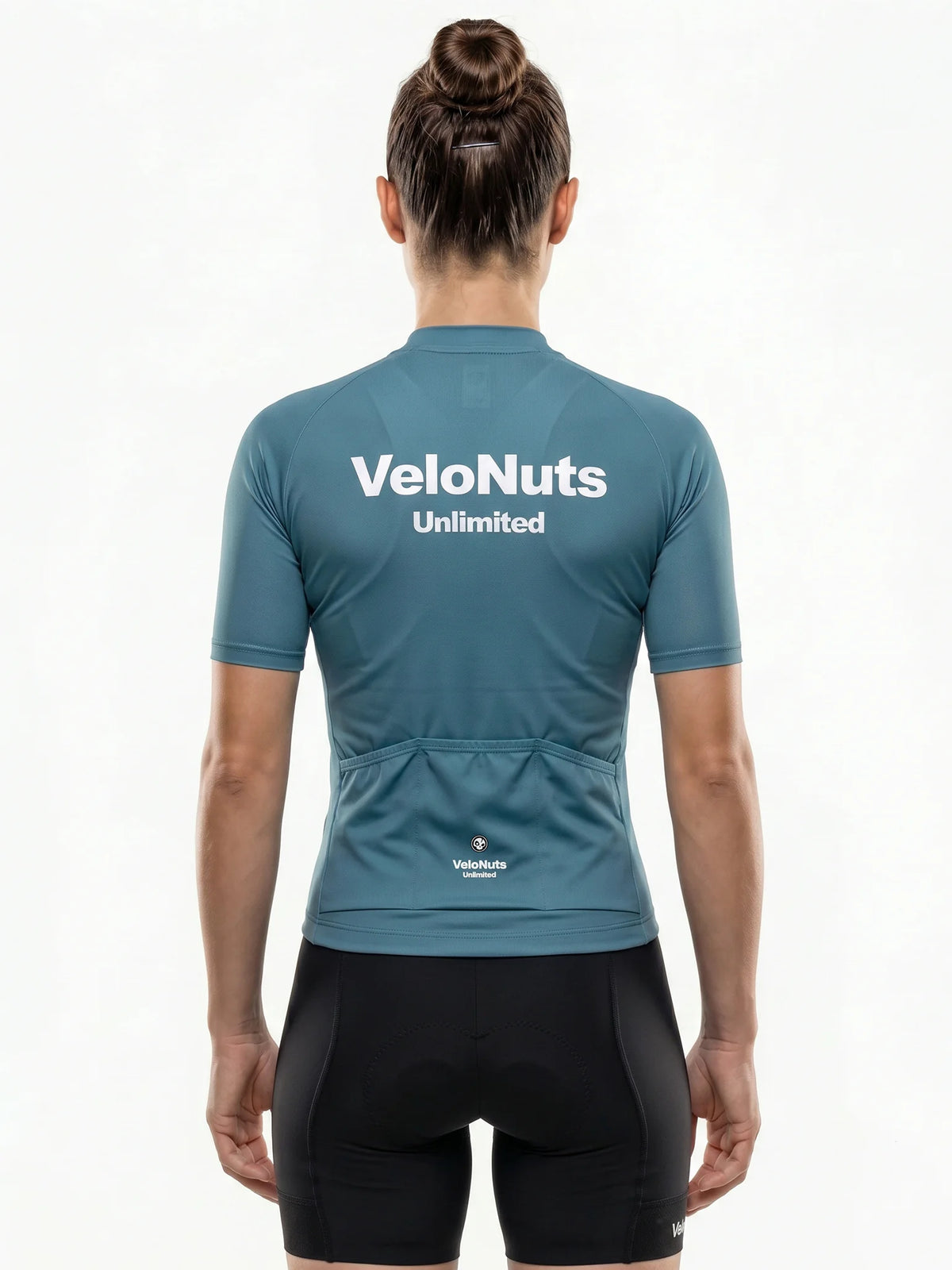 Women's Cycling Jersey-Sea Glass Quiet