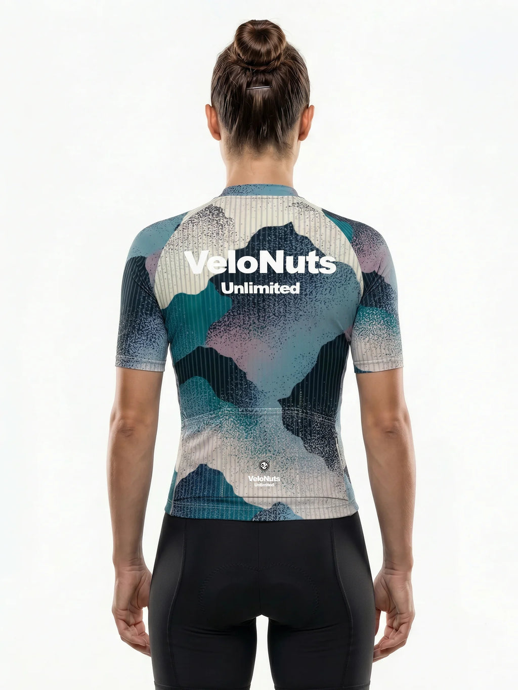 Women's Cycling Jersey-Geo Fragment