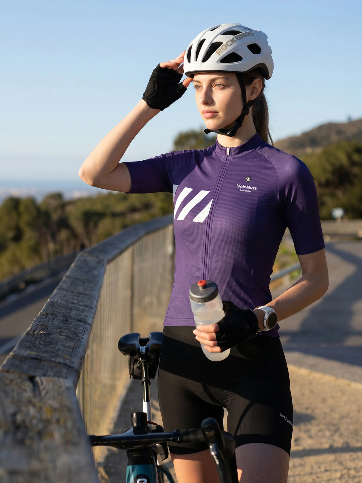 Women's Cycling Jersey-Iris Nocturne