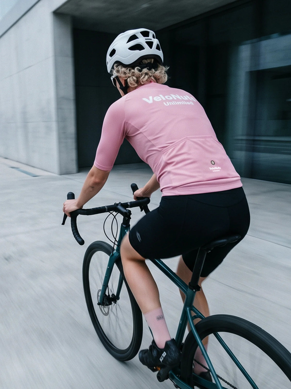Women's Cycling Jersey-Blush Veil