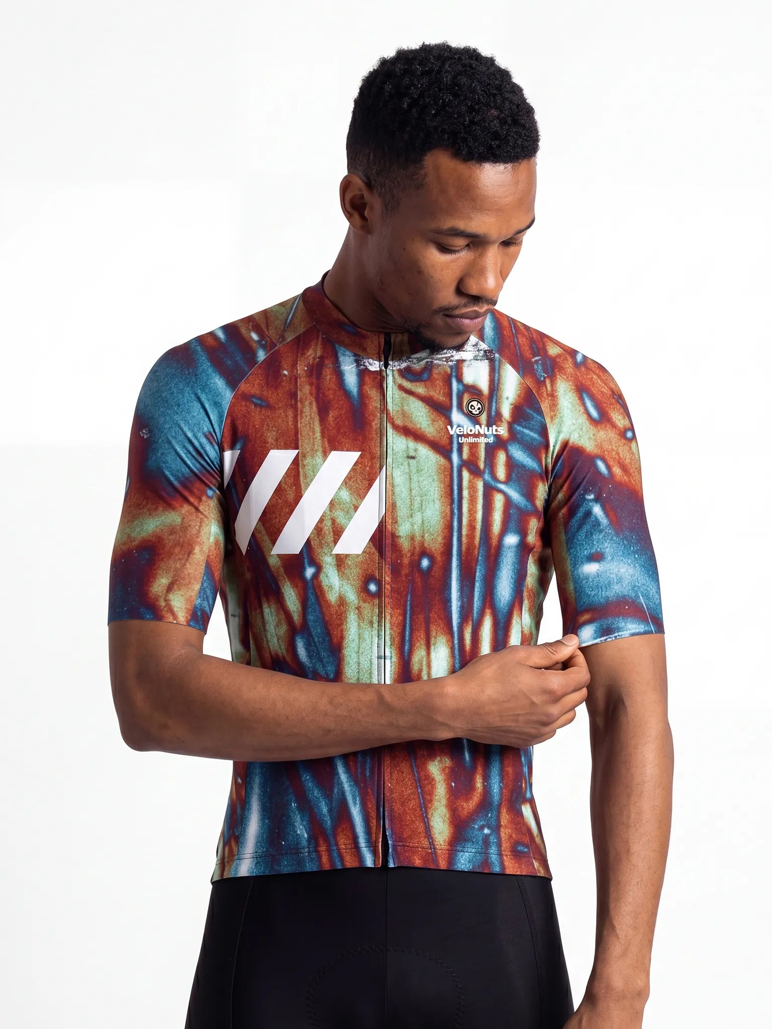 Men's Cycling Jersey-Rust Vein