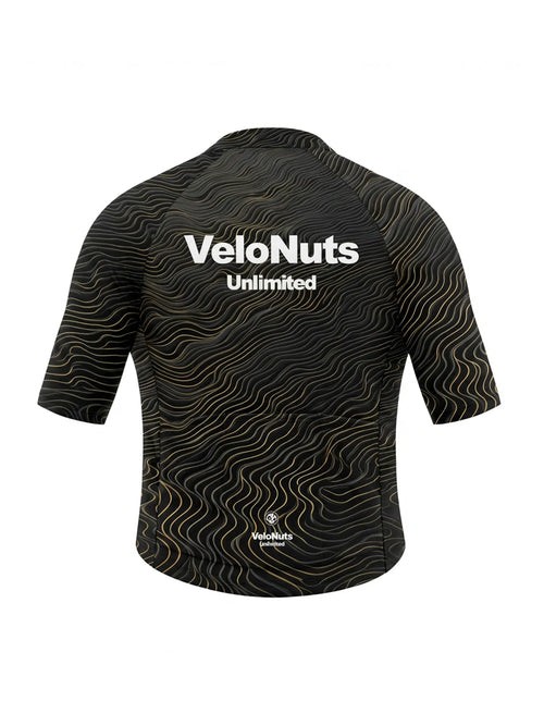 Herren-Radtrikot – Vergoldete Wellen