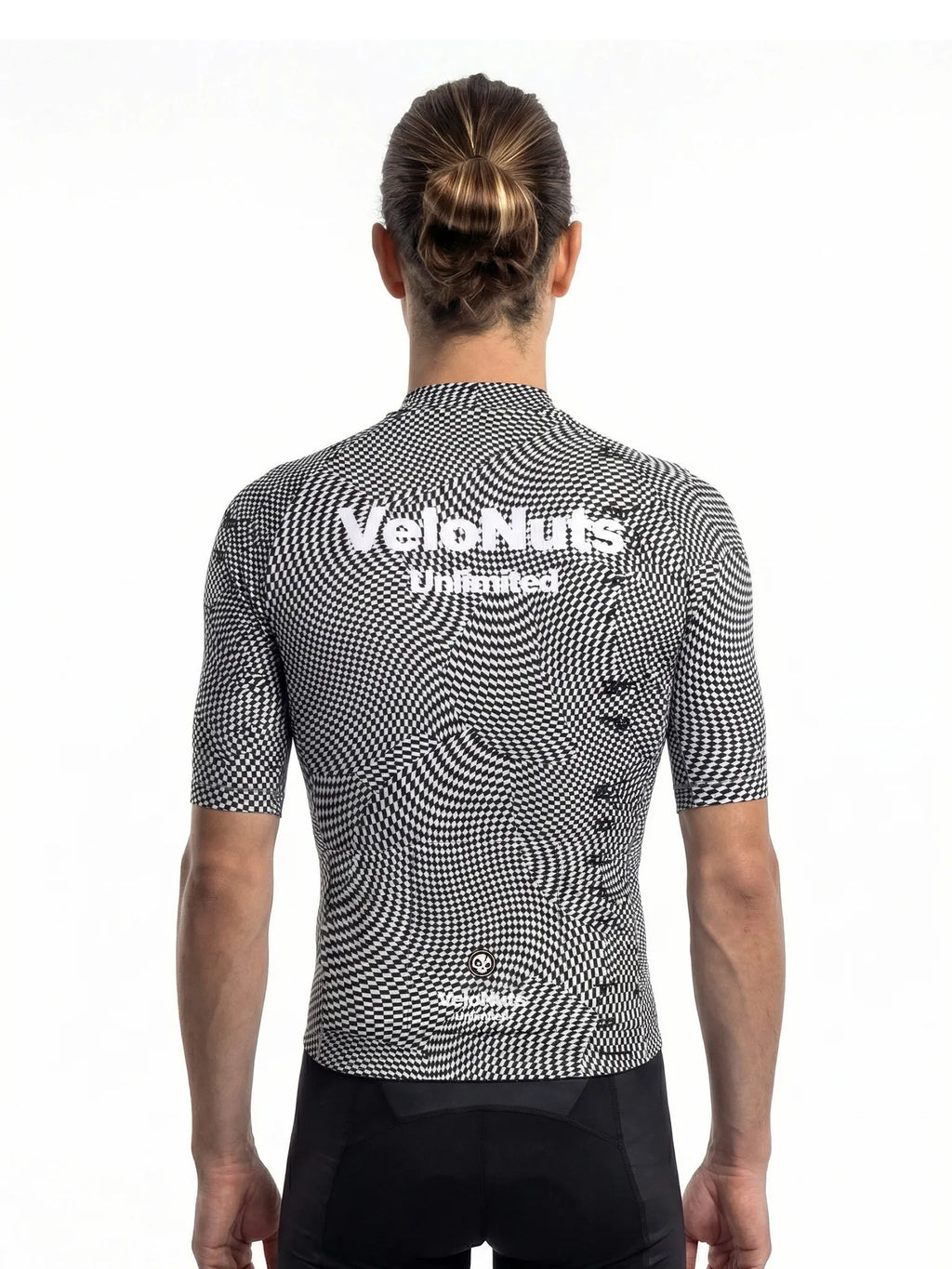 Herren-Radtrikot – Optisches Karomuster