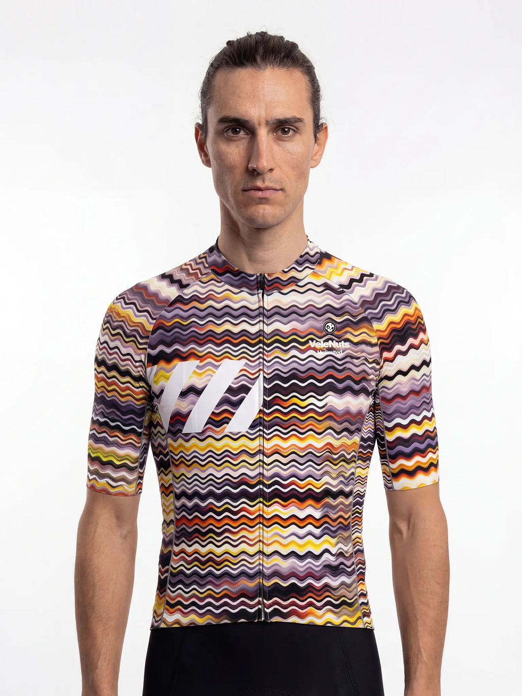 Men's Cycling Jersey-Psychedelic Wave