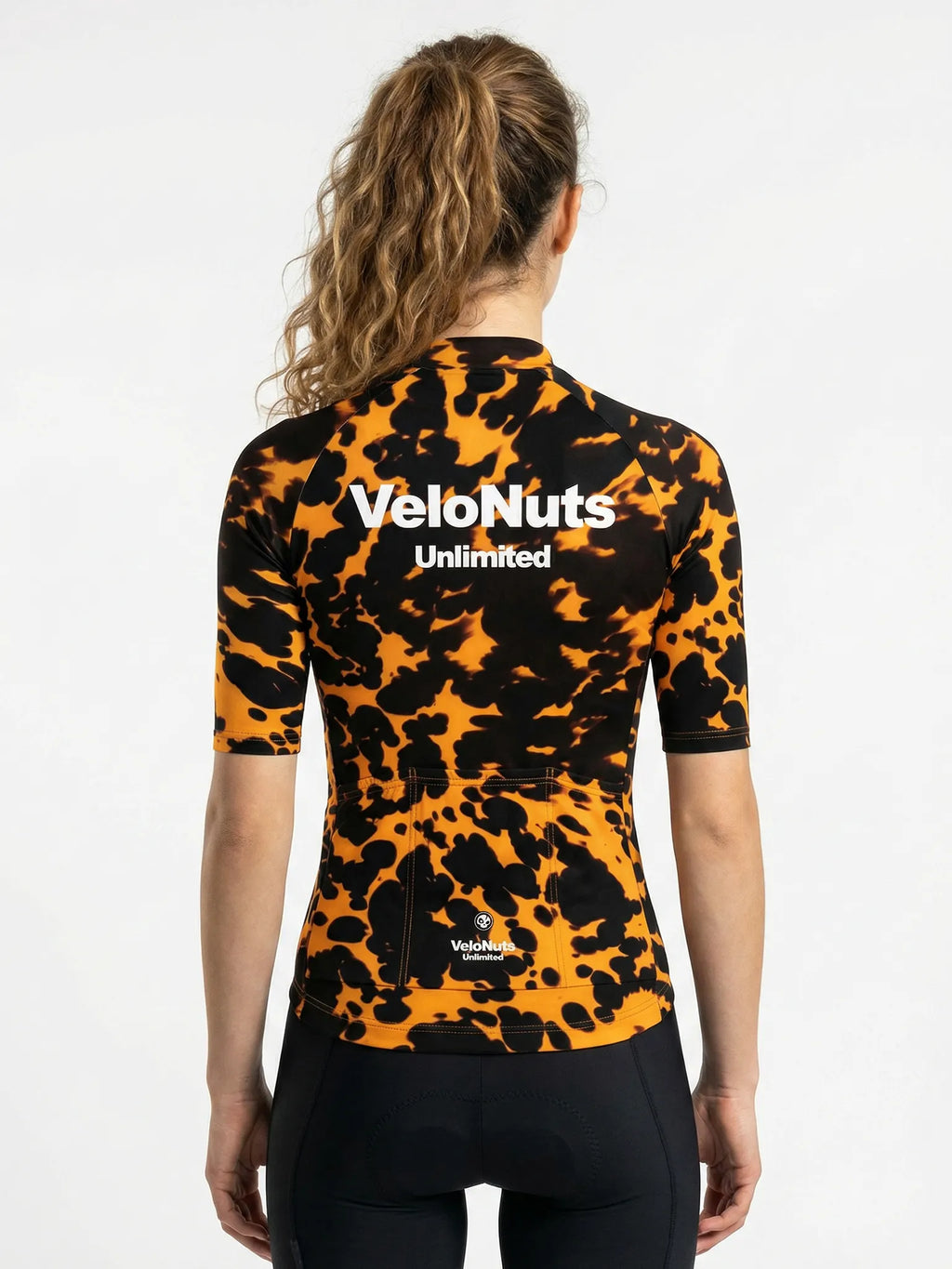 Damen-Radtrikot – Bernsteinfarbene Schildkröte
