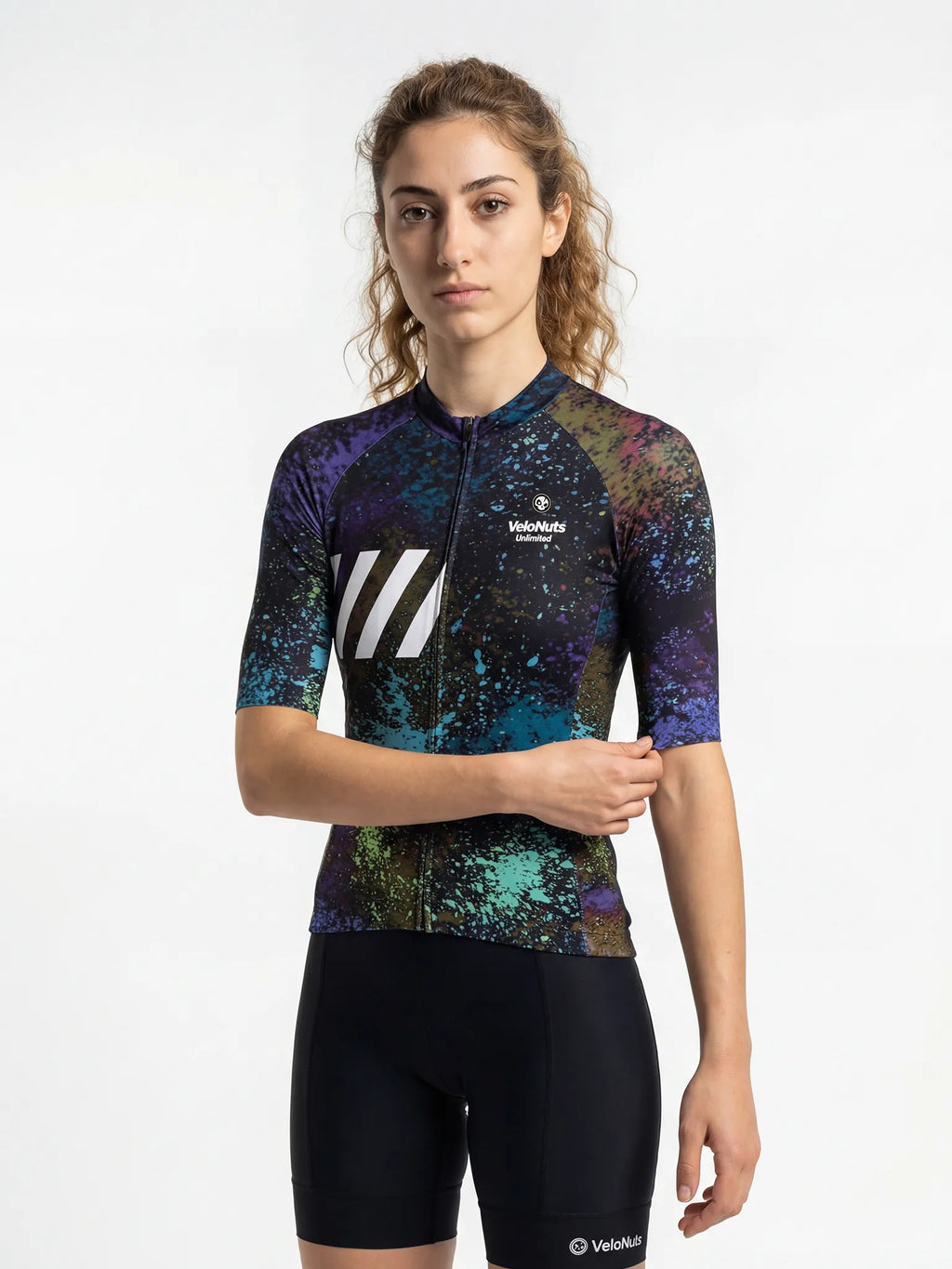 Damen-Radtrikot Cosmic Spray