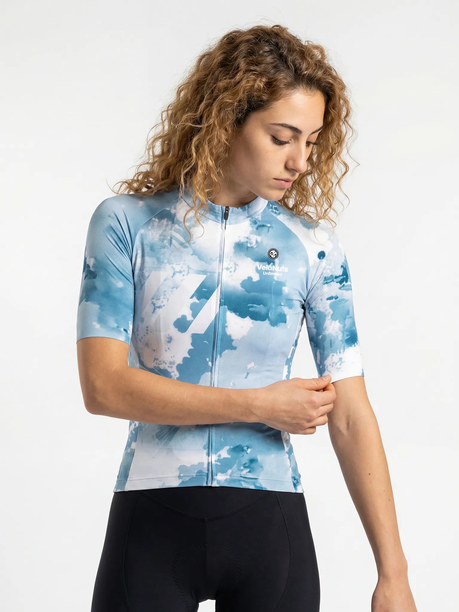 Women's Cycling Jersey-Frost Bloom
