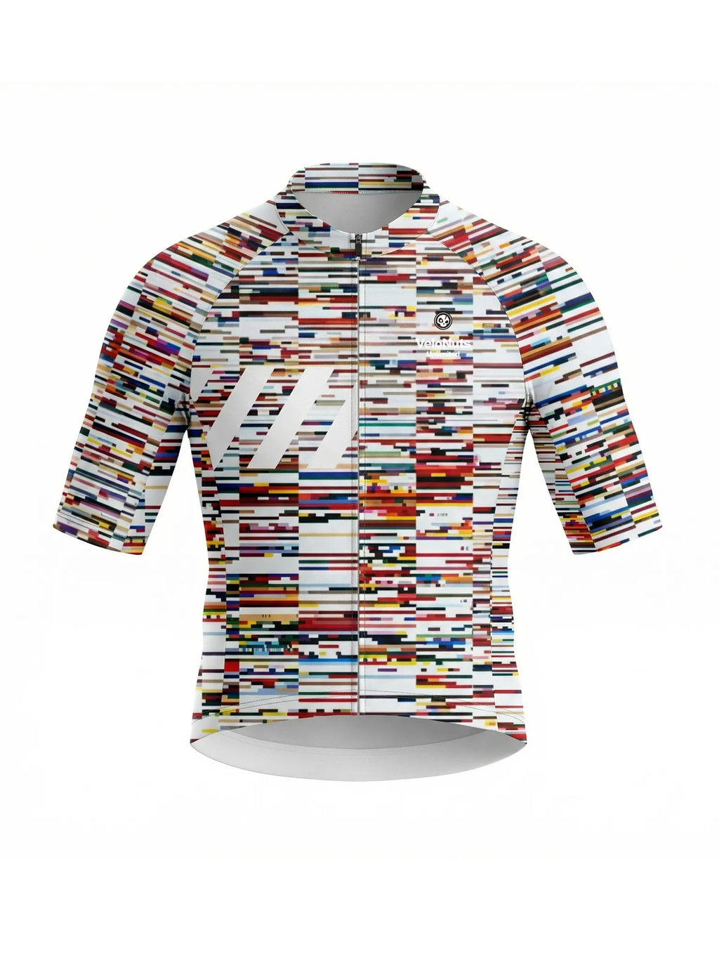 Damen-Radtrikot – Glitch Scan