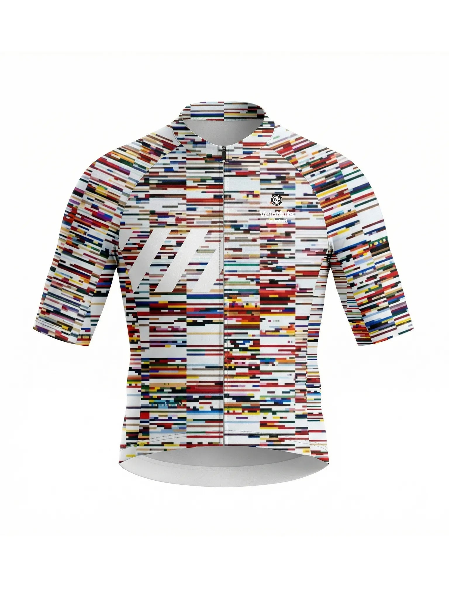 Damen-Radtrikot – Glitch Scan