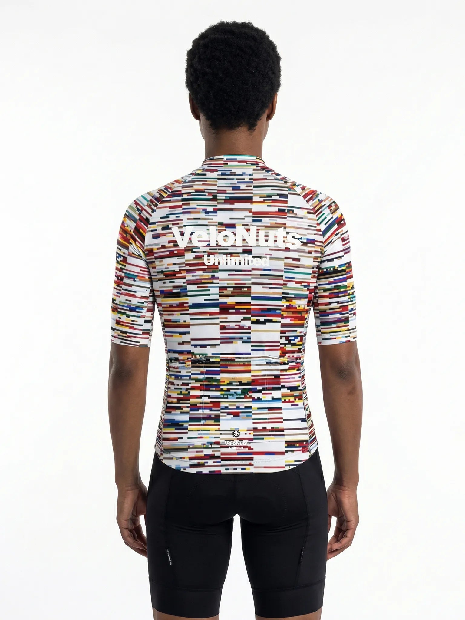 Damen-Radtrikot – Glitch Scan