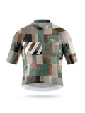 Women's Cycling Jersey-Linen Patchwork