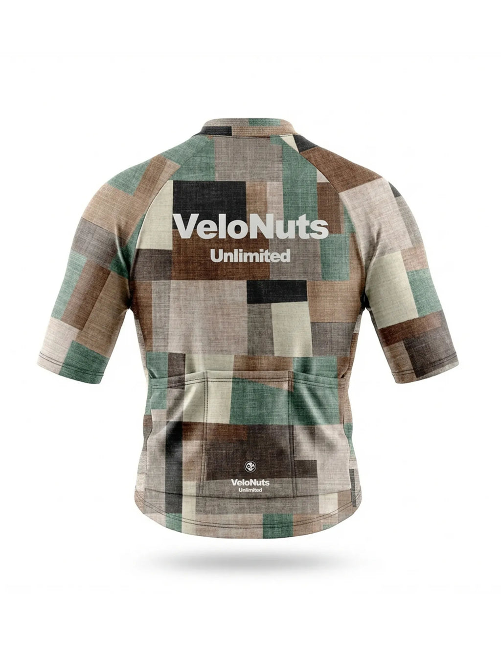 Women's Cycling Jersey-Linen Patchwork