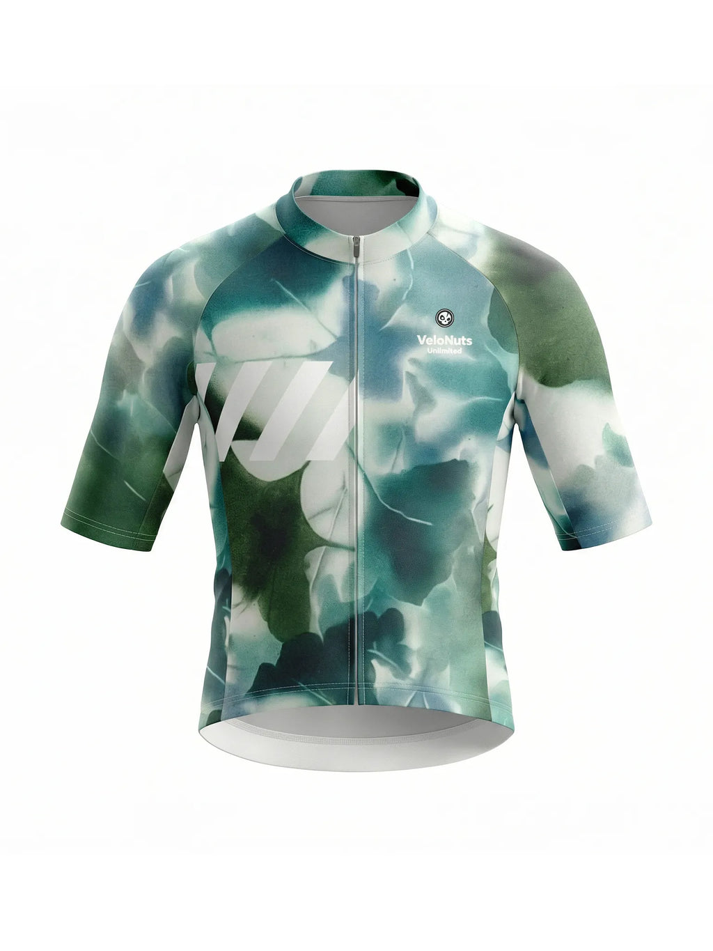 Women's Cycling Jersey-Mist Leaf Canopy