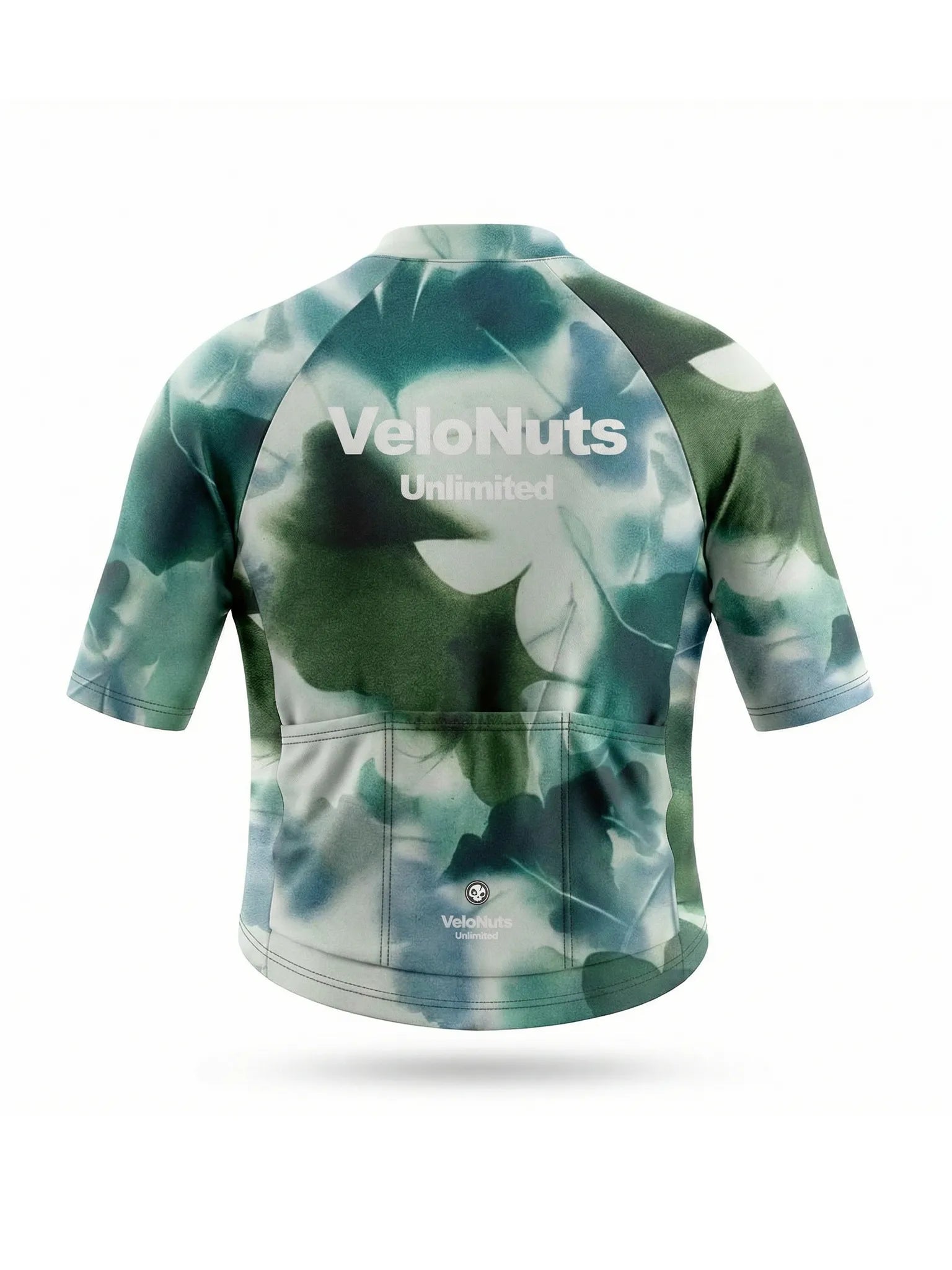 Women's Cycling Jersey-Mist Leaf Canopy