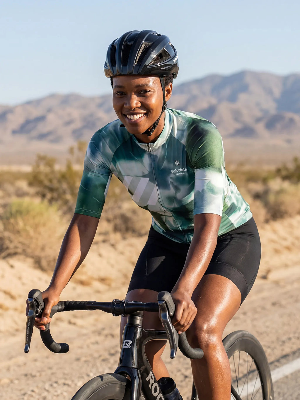Women's Cycling Jersey-Mist Leaf Canopy