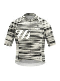 Radtrikot für Damen – Mono Pixel Grid