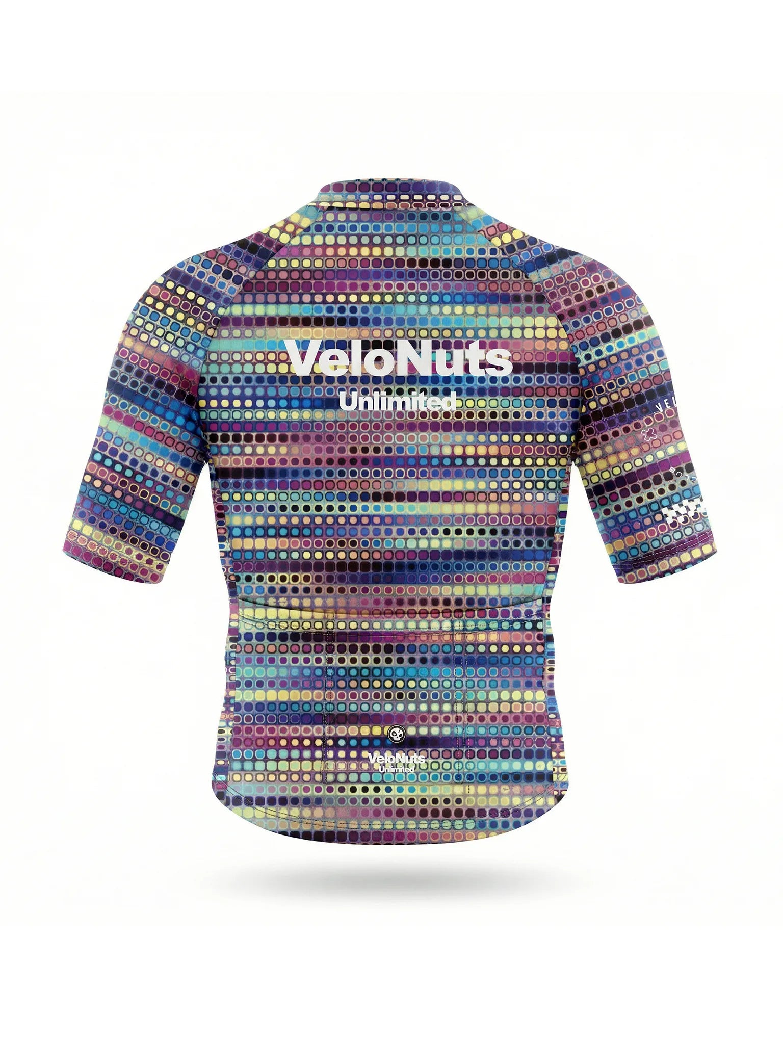 Women's Cycling Jersey-Neon Dotwave