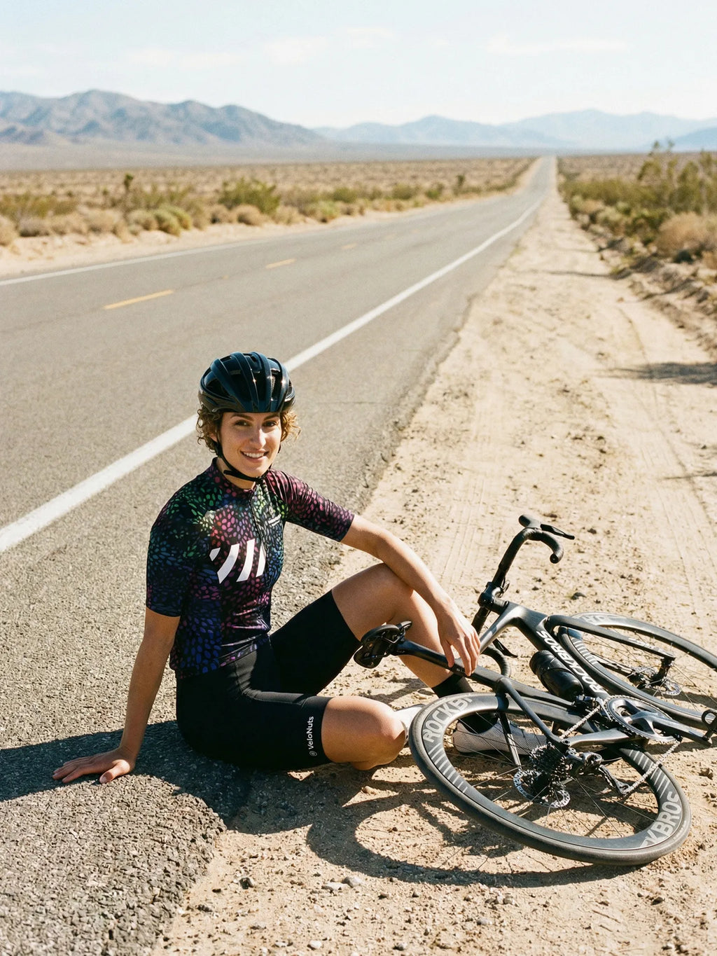 Fahrradtrikot für Damen – Neon Seed Burst