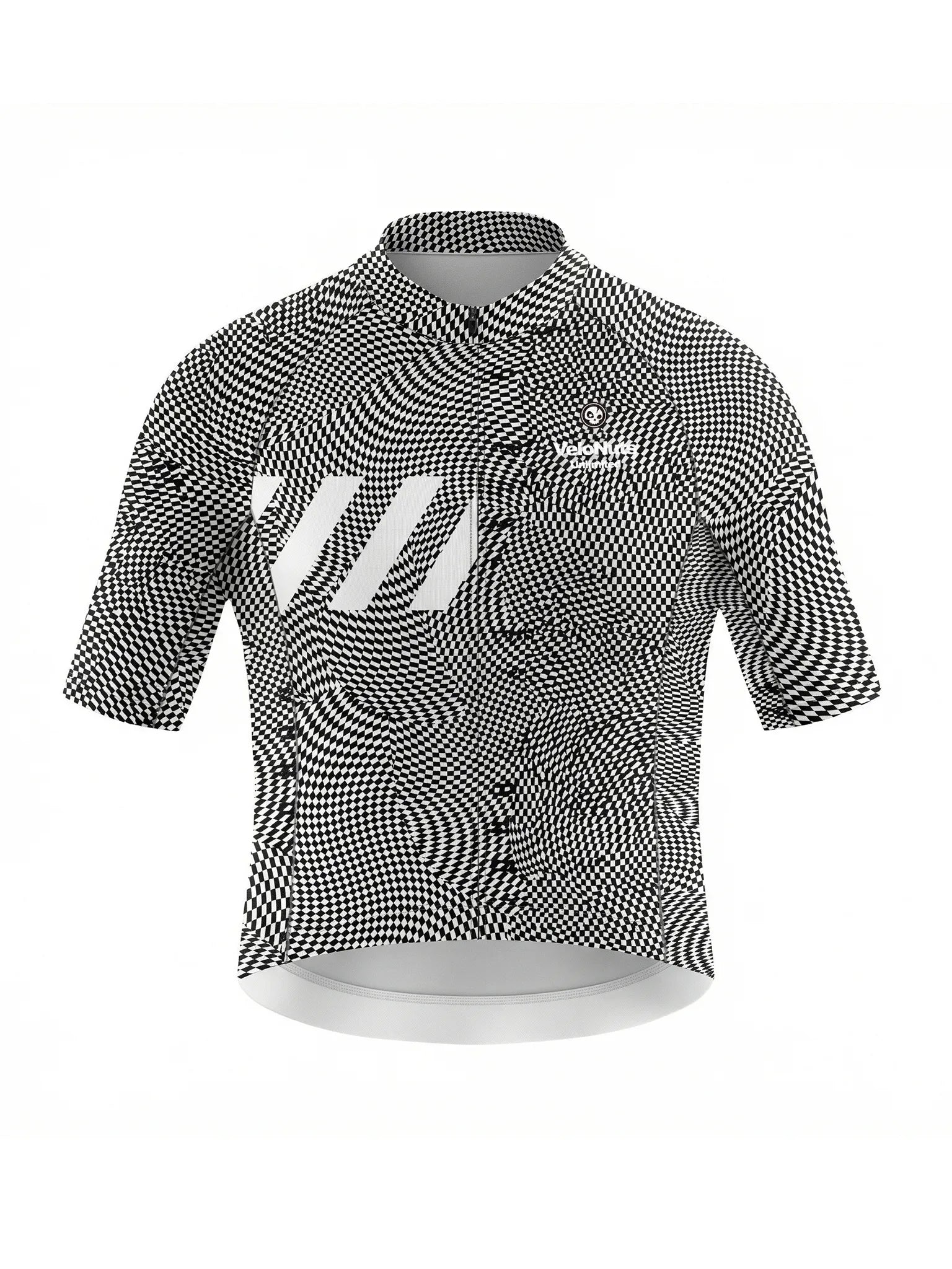 Women's Cycling Jersey-Optical Warp Check