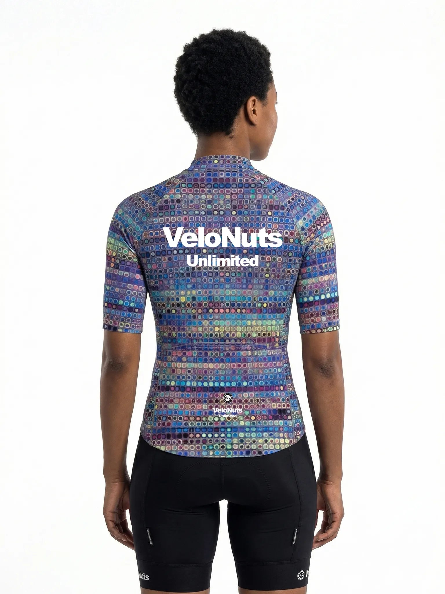 Fahrradtrikot für Damen – Prisma-Mosaik
